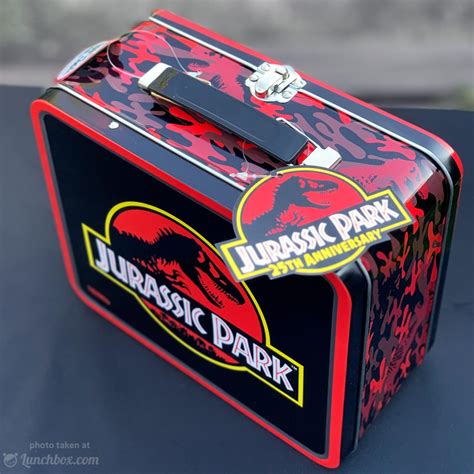 metal lunch box jurassic park for sale 